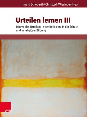 cover image of Urteilen lernen III